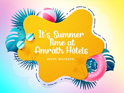 Es ist Sommerzeit bei den Amrâth Hôtels Sommerangebot, günstige Hotels in den Niederlanden